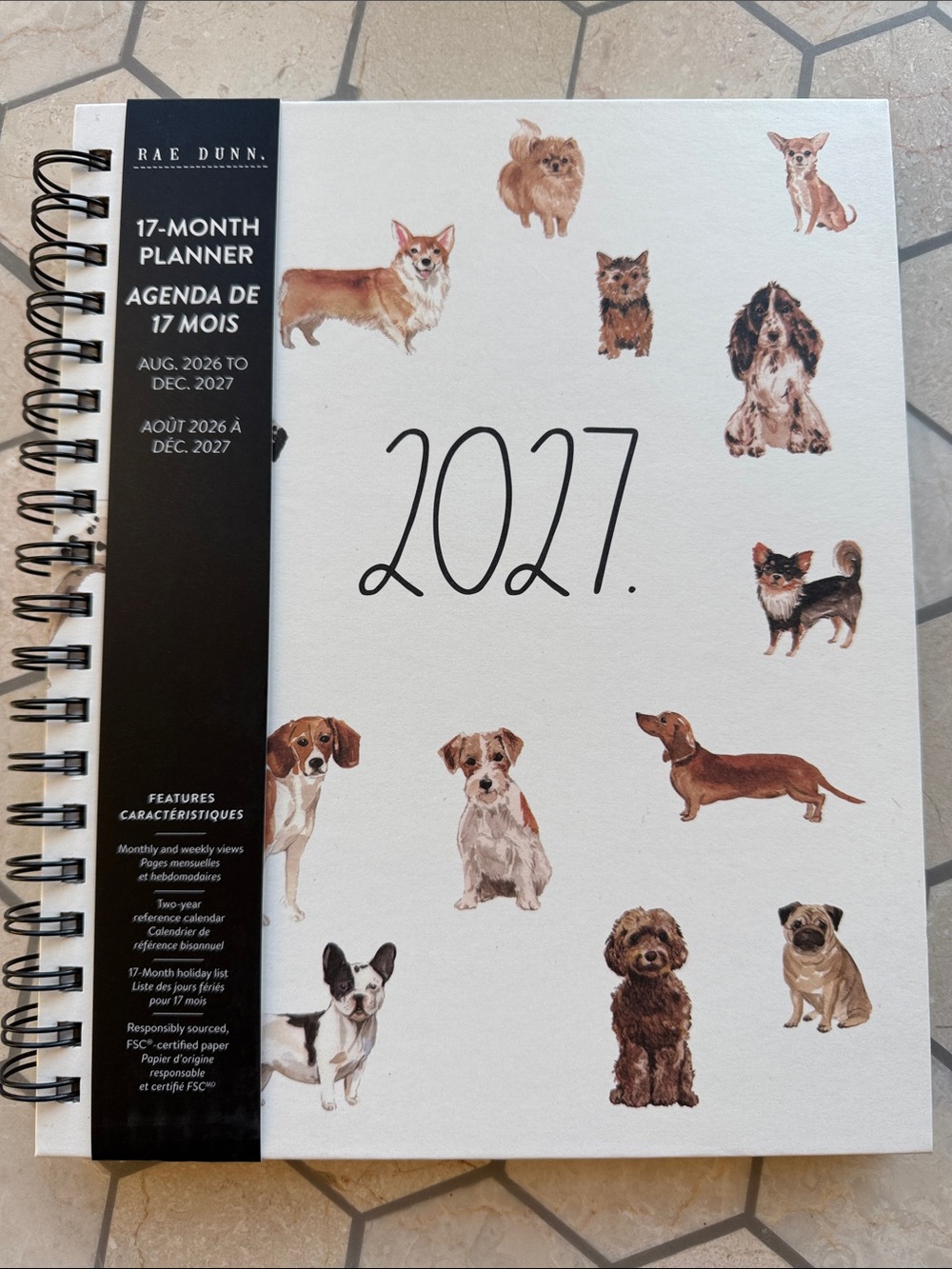 🐶 Rae Dunn 2027 Dog Planner Calendar 🐾